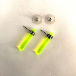 Urban Outfitters Laser Green Earrings